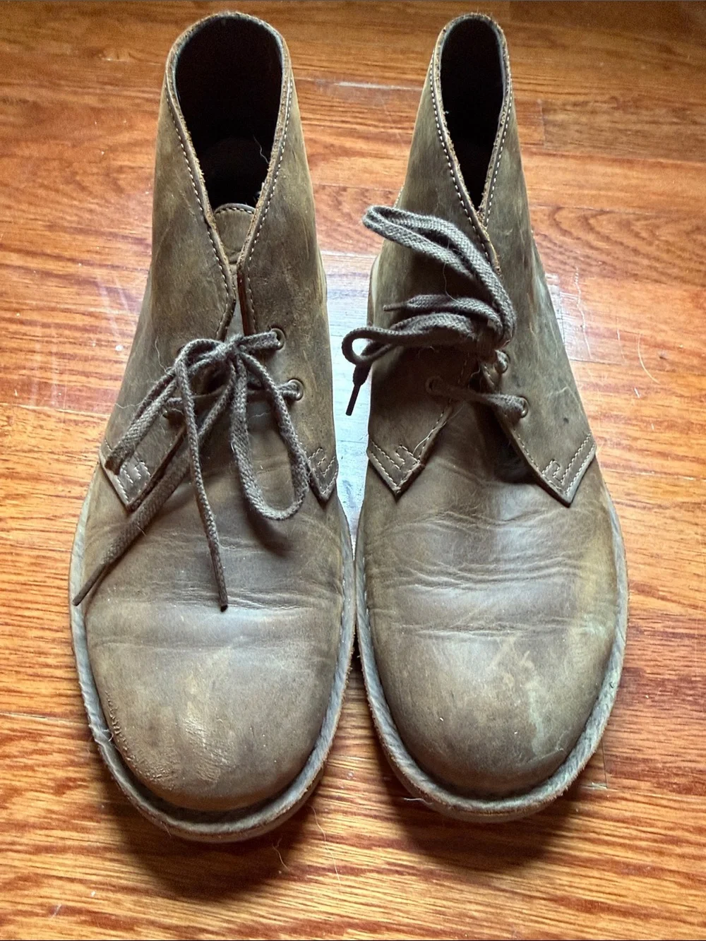 Clarks Men's Brown Suede Chukka Boots